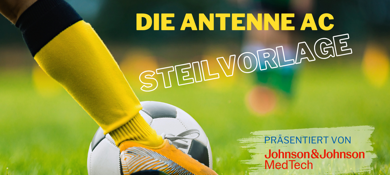 Die Antenne AC Steilvorlage