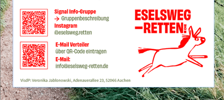 Initiative "Eselsweg retten" zum Schutz der Beverau