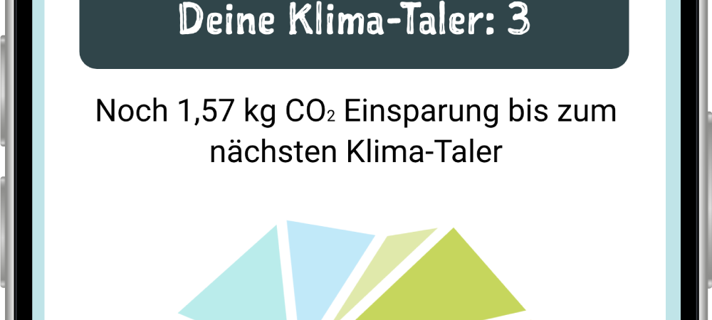 Klimataler-App erfolgreich gestartet