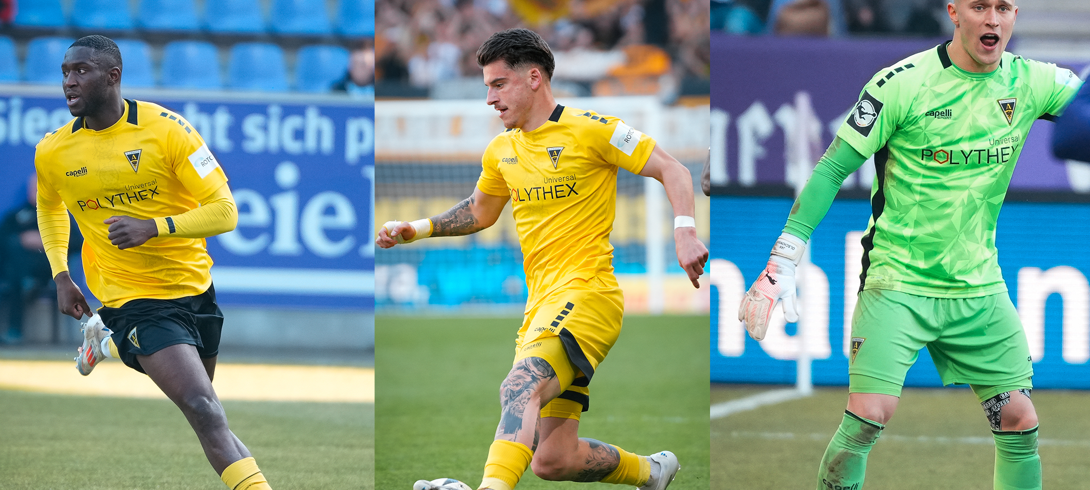 Alemannia: Torsiello kommt, Rumpf geht